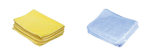MAGNOLIA BRUSH QD-824Y Cloth, 16 x 24 in, Microfiber, Yellow