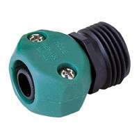 Landscapers Select GC531-23L Hose Coupling, 1/2 in, Male, Plastic, Green and Black