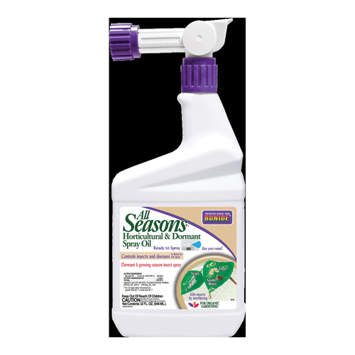 Bonide GARDEN NATURALS B70 213 Horticultural and Dormant Oil, Liquid, Spray Application, 1 qt