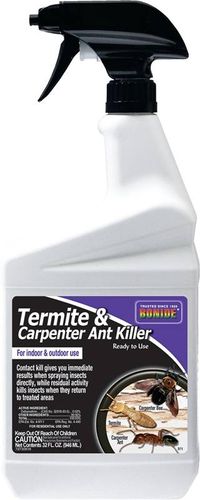 Bonide 371 Termite and Carpenter Ant Killer, Liquid, Spray Application, 32 oz Bottle