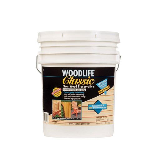 WOLMAN 78904 Wood Preservative, Clear, Liquid, 5 gal