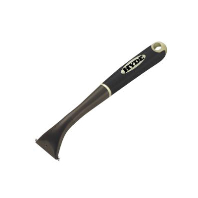 HYDE MAXXGRIP PRO Series 10610 Scraper, 2 in W Blade, Double-Edge Carbide Blade, Soft-Grip Handle