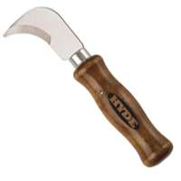 HYDE 20450 Floor Knife, 2-1/2 in W Blade, Hardened, Honed and Tempered Handle, Fiber Handle