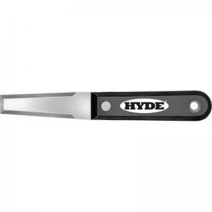HYDE Black & Silver Series 22320 Roofing Knife, HCS Blade, Black/Silver Handle