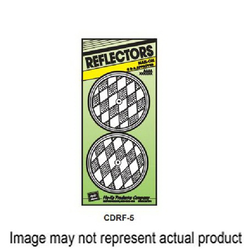 REFLECTOR AMBER NAIL-ON 2/CD