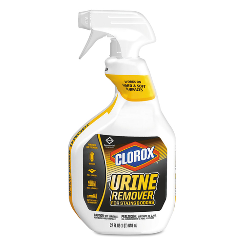 Clorox 31036 Urine Remover, 32 fl-oz Trigger Spray Bottle, Liquid, Fruity Floral