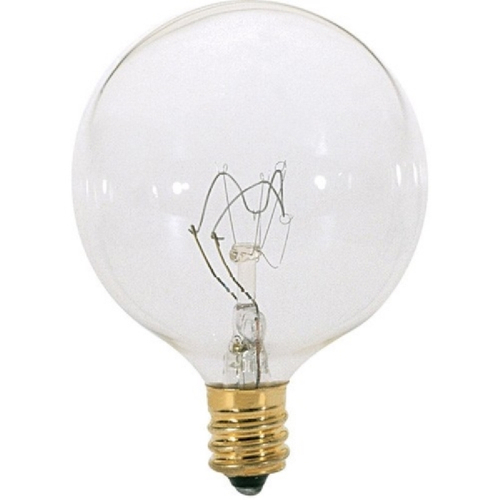 LAMP 25W G16.5 CAND CLEAR