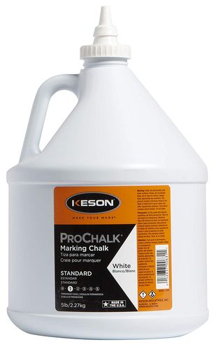 KESON PROCHALK Series 105W Permanent Marking Chalk, White