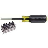 Klein 32510 Magnetic Screwdriver With 32-Piece Tamperproof Bit Set