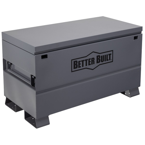 BETTER BUILT 2048-BB Chest Box, 16 cu-ft, 24 in OAW, 28 in OAH, 48 in OAD, Steel, Gray