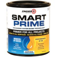 Rust-Oleum 249727 Zinsser Smart Prime Primer, 1-Quart, White