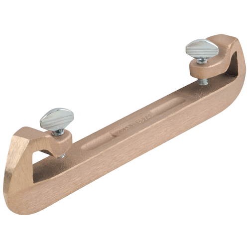 KRAFT TOOL CC941 Bull Float Groover Attachment, Bronze