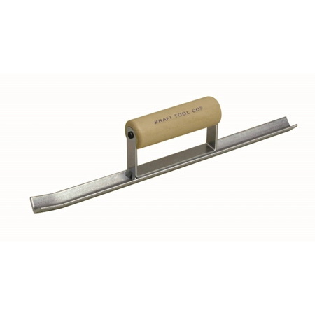 KRAFT TOOL BL220 V Sled Runner, 20 in L Blade, 3/4 in W Blade, Steel Blade, Wood Handle