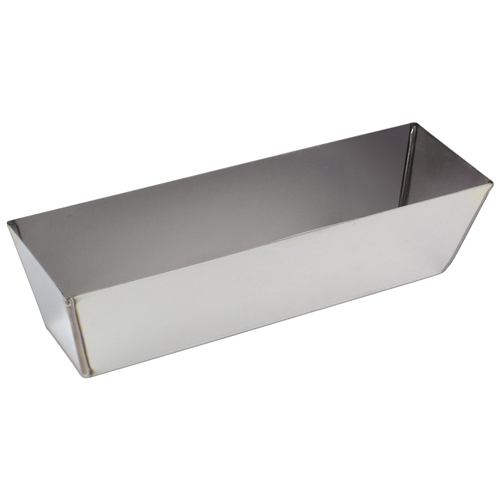 KRAFT TOOL DW712 Mud Pan, Stainless Steel