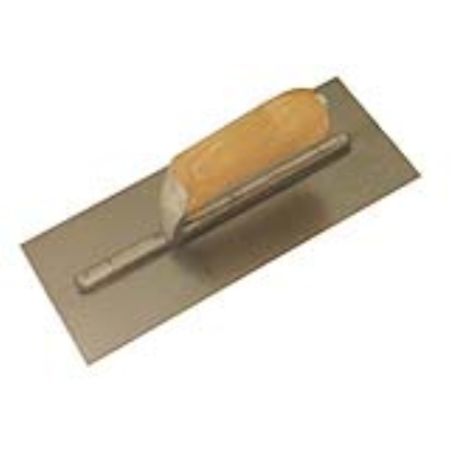 KRAFT TOOL HC146PF Concrete Trowel, 14 in L Blade, 4 in W Blade, Carbon Steel Blade