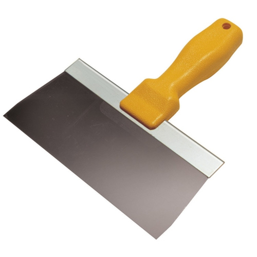 KRAFT TOOL DW650SS Knife, 3 in W Blade, 10 in L Blade, Stainless Steel Blade, Taping Blade