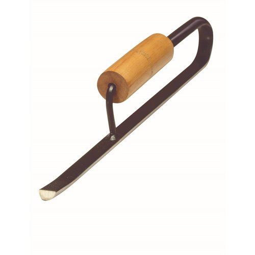 KRAFT TOOL RO5140-5/8 Loop Sled Runner, 17 in L Blade, 5/8 in W Blade, Steel Blade, Wood Handle