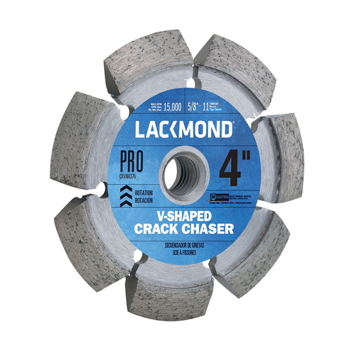 LACKMOND PRO CKVN4375 Saw Blade, 4 in Dia, 5/8-11 Arbor, Diamond Cutting Edge