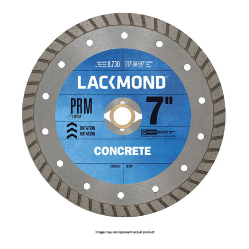LACKMOND PRM TB4PRM Saw Blade, 4 in Dia, 7/8 in, 5/8 in, 20 mm Arbor, Diamond Cutting Edge