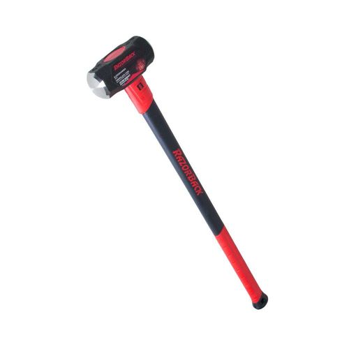 thumbnail image 2 of 8 Lb Sledge Hammer With Fiberglass Handle | Heavy-Duty Demolition Tool 2 of 14