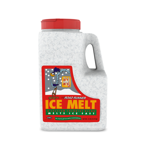 Road Runner 12-JRR Calcium Chloride Blend Ice Melt, 12 lb Jug