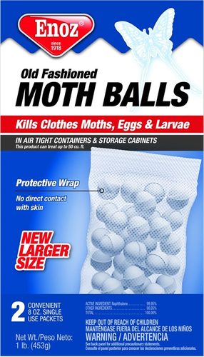 Willert Home Products E20 Moth Balls, 14 oz