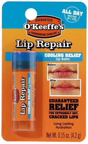 O'KEEFFE'S Lip Repair K0710108 Lip Balm, 0.15 oz