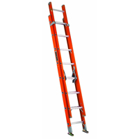 Louisville Ladder FE3220 Fiberglass Extension Ladder 300-Pound Capacity, 20-Feet
