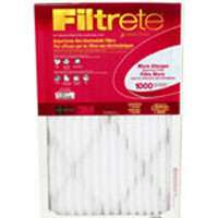 Filtrete 9819DC Air Filter, 20 in L, 12 in W, 11 MERV, 90 % Filter Efficiency, Cardboard Frame, Whit