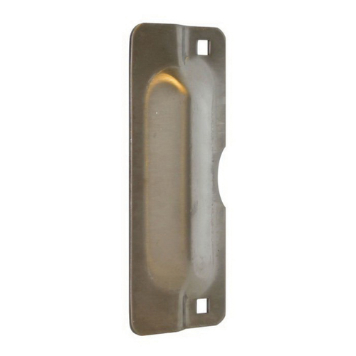 Don-Jo LP-107-630 Latch Protector, Stainless Steel, Satin Stainless Steel, For: Outswinging Doors