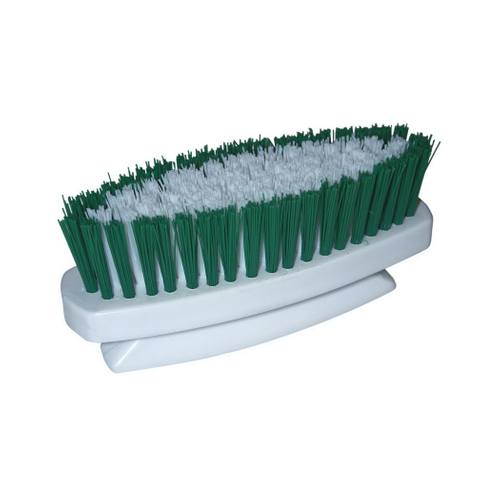 MAGNOLIA BRUSH 175 Hand/Nail Brush, 4-1/8 in L Brush, 1-1/2 in W Brush, Fiber Trim