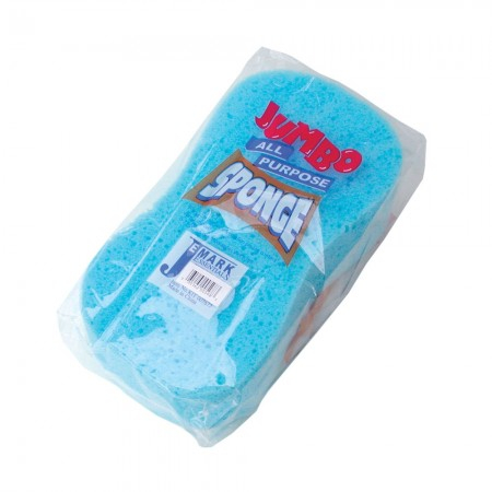 MAGNOLIA BRUSH 598 Peanut Shaped Sponge, 7 in L, 4-7/8 in W, 2-7/8 in Thick, Polyester