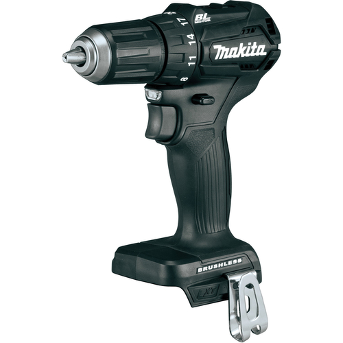 Makita XFD11ZB Sub-Compact Brushless Drill/Driver, Tool Only, 18 V, 1/2 in Chuck, Keyless Chuck