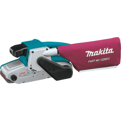Makita 9920 Belt Sander, 8.8 A, 3 x 24 in Belt, Auto-Tracking Belt, 5 m L Cord