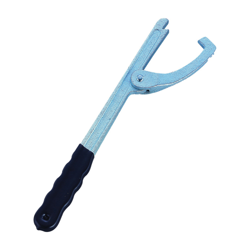 ProSource T149-3L Locknut Wrench, 11-5/8 in L, Steel, Chrome