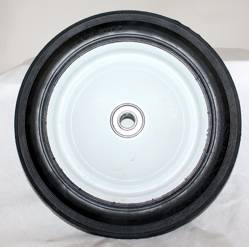 MARTIN Wheel 110-58-HD Wheel, 10 x 1-3/4 in Tire, Rib Tread, Steel Rim