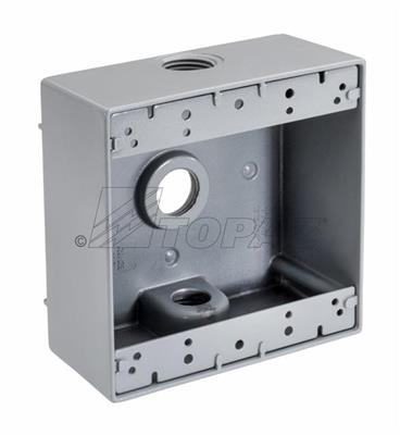 ELECTRICAL BOX W/P 2G 3-3/4 HOLE
