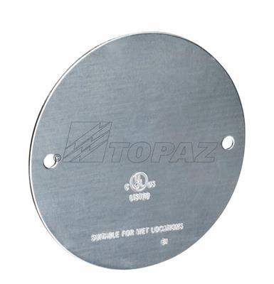 ELECTRICAL BOX CVR W/P RD BLANK