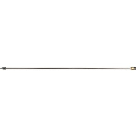 Mi-T-M AW-7105-4800 Wand Extension, 12 gpm, Aluminum, 48 ft L