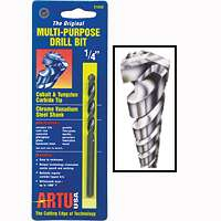ARTU 01010 Multipurpose Jobber Drill Bit, 1/8 in Dia, 2-5/8 in OAL