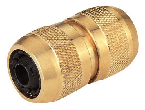 Landscapers Select GB8124 Hose Mender, 5/8 in, Male, Brass, Brass