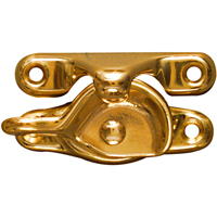 National V1976 Sash Locks - Solid Brass in Solid Brass