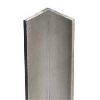 National 4060BC Series N215-442 Solid Angle, 1 in L Leg, 72 in L, 1/8 in Thick, Steel, Mill