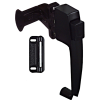 National V1313 1-1/2" Pushbutton Latch in Black