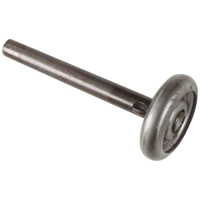National V7601 1-7/8" Roller, 4-3/8" stem, 7/16" Shaft Standard Rollers in Plain Steel