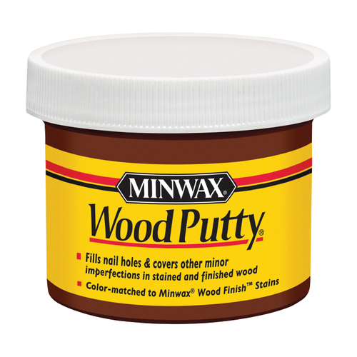 Minwax 13613000 Wood Putty, Liquid, Red Mahogany, 3.75 oz Jar