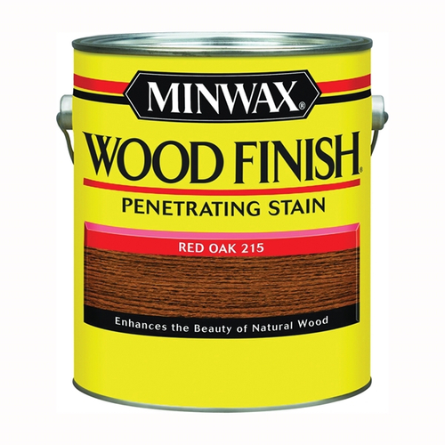 Minwax Wood Finish 71040000 Wood Stain, Red Oak, Liquid, 1 gal, Can