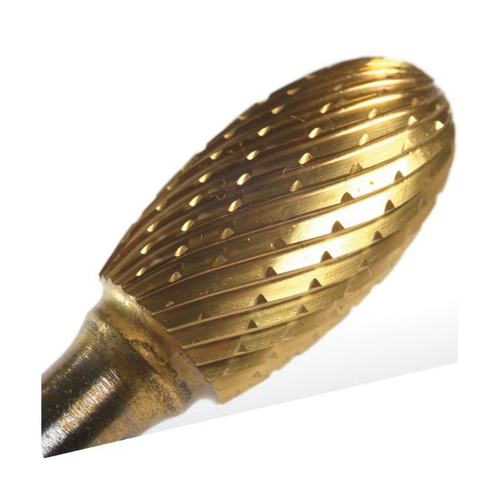 Champion SE SE1 Burr, 1/4 in Dia Cutter, 1/4 in Dia Shank, Straight Shank, Tungsten Carbide, Titaniu