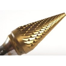 Champion SG SG5 Burr, 1/2 in Dia Cutter, 1/4 in Dia Shank, Straight Shank, Tungsten Carbide, Titaniu