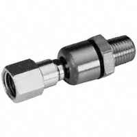 Plews 21-605 1/4" NPT Male Fitting x 1/4 NPT Female Fitting Air Line Swivel Fitting
